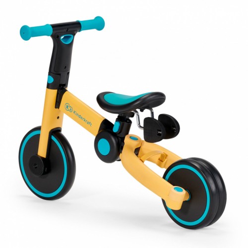 Біговел-велосипед 3 в 1 Kinderkraft 4TRIKE жовтий