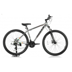 Велосипед спортивний KONAR KA, алюмінієва рама 19 ", колеса 29", сірий