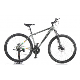 Велосипед спортивний KONAR KA, алюмінієва рама 18 ", колеса 29", сірий