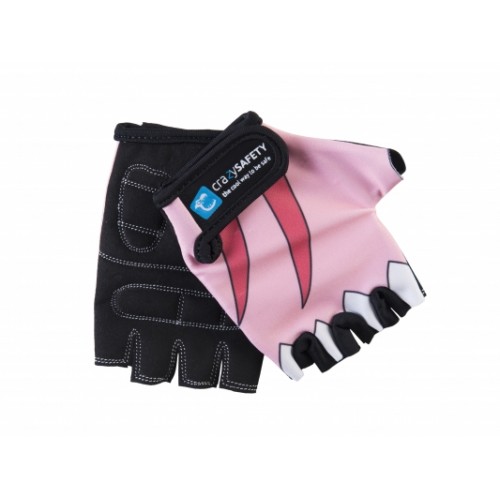 Защитные перчатки CRAZY SAFETY рожева Акула