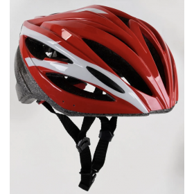 Шлем защитный TK Sport, B31987 с регулировкой размера по объему, красный