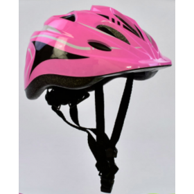 Шлем защитный TK Sport, F18476, с регулировкой размера по объему, розовый