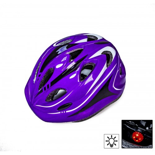 Захисний шолом Sporthelmet з регулюванням розміру фіолетовий