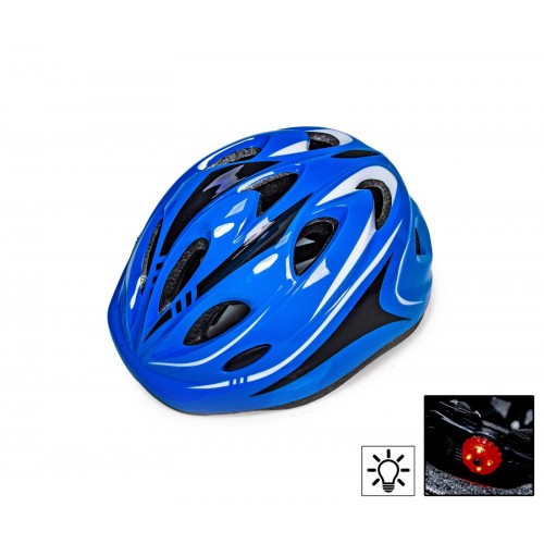 Захисний шолом Sporthelmet з регулюванням розміру синій 
